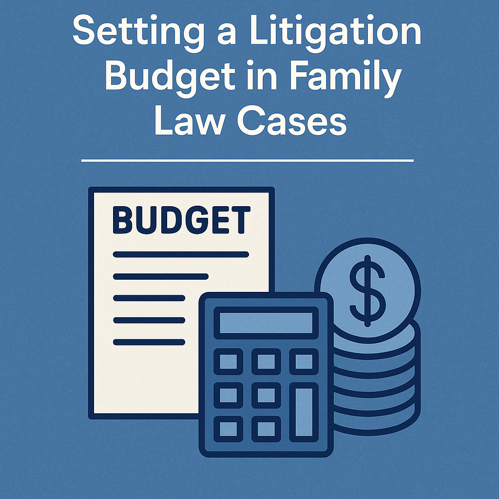 Read more about the article Setting a Litigation Budget in Family Law Cases: An Idea Worth Developing